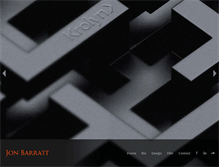 Tablet Screenshot of jonbarratt.com